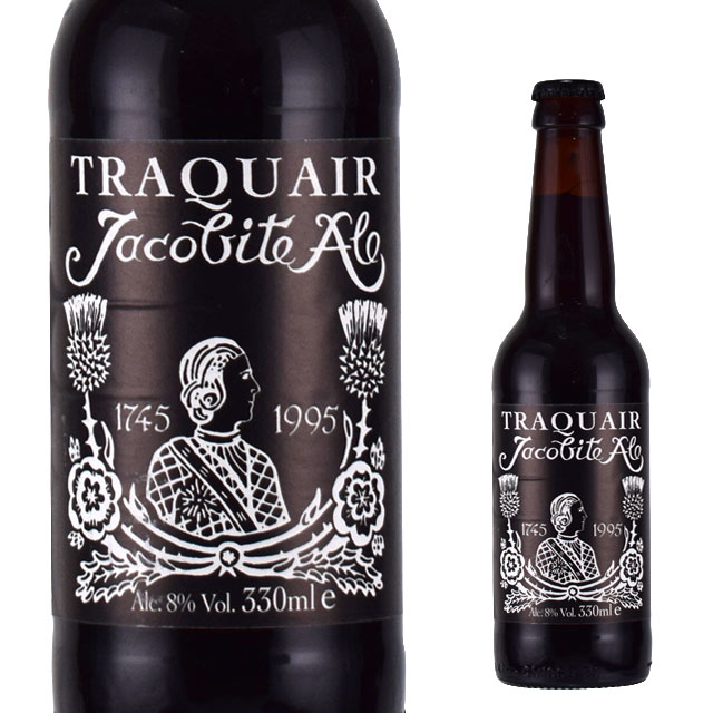 楽天オーリックトラクエア ジャコバイト 330ml瓶 スコッチエール スコットランド　Traquair Jacobite Ale abv 8 percent