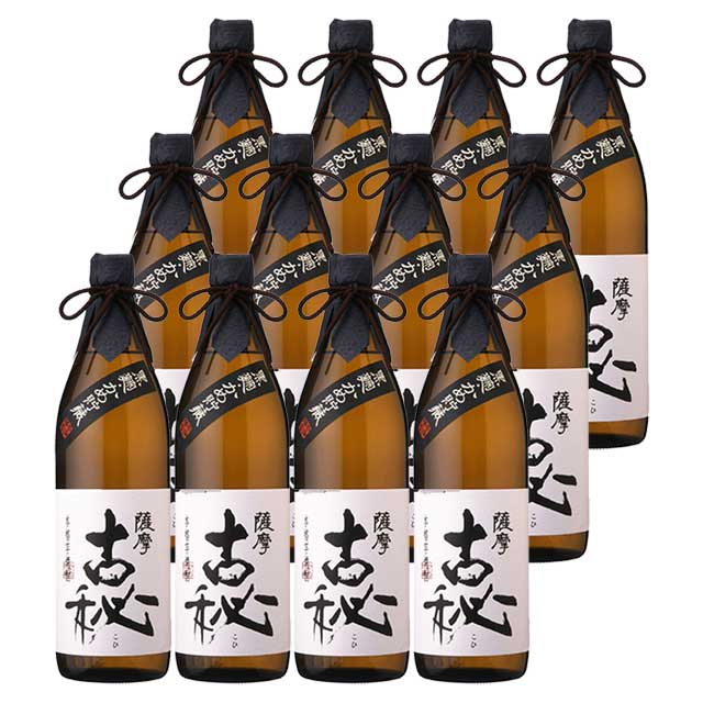 乐天商城 - 薩摩古秘(こひ) 25度 900ml×12本 かめ貯蔵 芋焼酎 雲海酒造※北海道・東北エリアは別途運賃が1000円発生します。