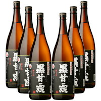 黒甘露 25度 1800ml×6本 芋焼酎 種子島 高崎酒造