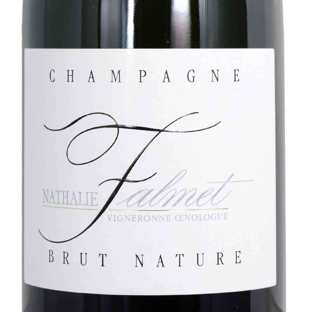 ［2022］［ピノ・ノワール100％］ブリュット・ナチュール 750ml泡 ナタリー・ファルメChampagne Nathalie Falmet kinko-10038370 オーリック サンプル画像2