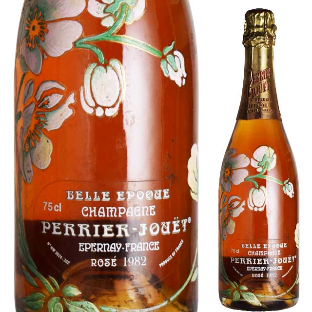 ベルエポック ロゼ 1982 750ml 熟成シャンパン ペリエ・ジュエ PERRIER-JOUET BELLE EPOQUE ROSE