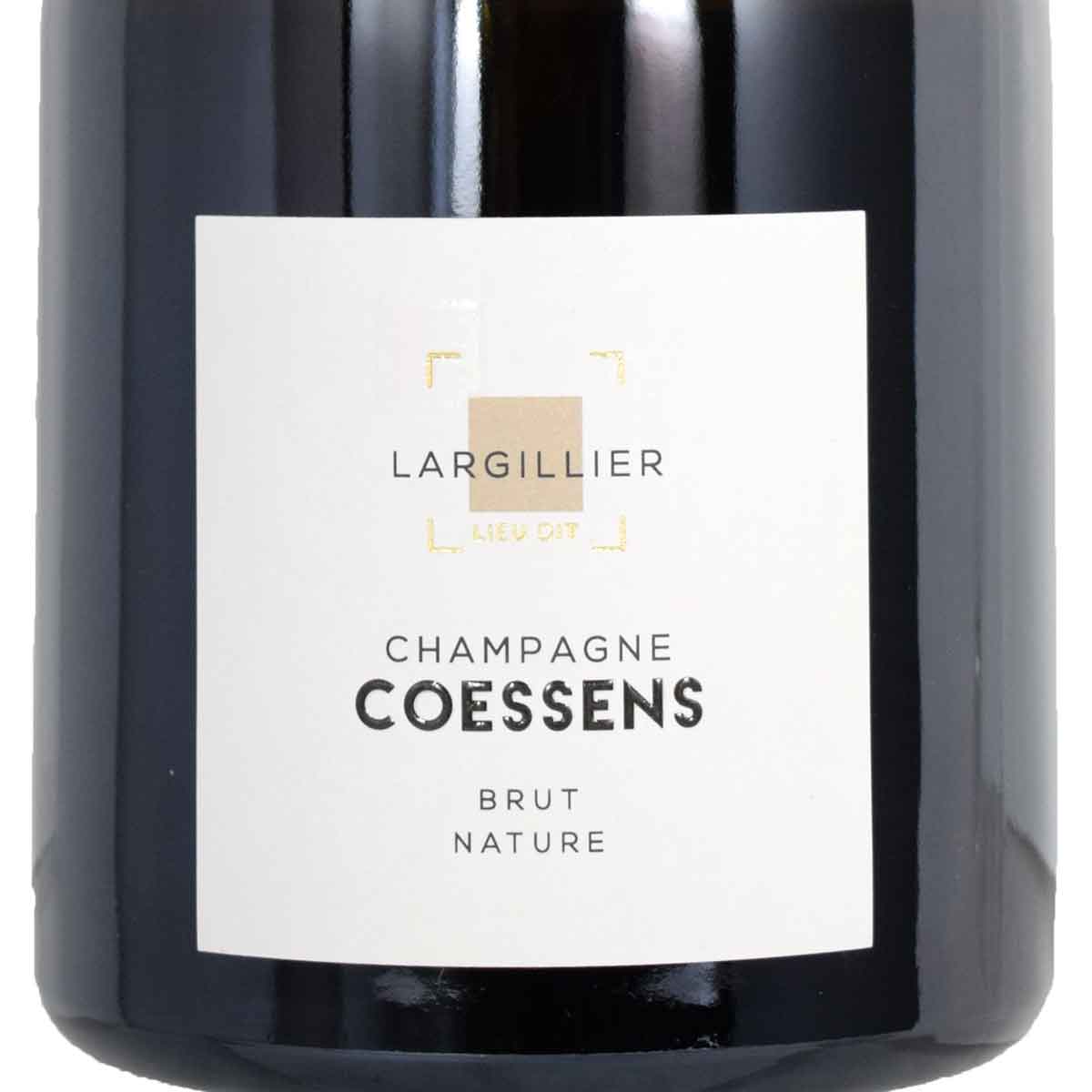［2019］ ラルジリエ・ブリュット・ナチュール 750ml シャンパーニュ コサンス（コエッサンス）Brut Nature Largillier Champagne Coessens kinko-10038202 オーリック サンプル画像2