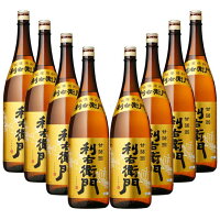利右衛門 25度 1800ml×8本セット 芋焼酎 指宿酒造　※北海道・東北エリアは別途運賃が1000円発生します。