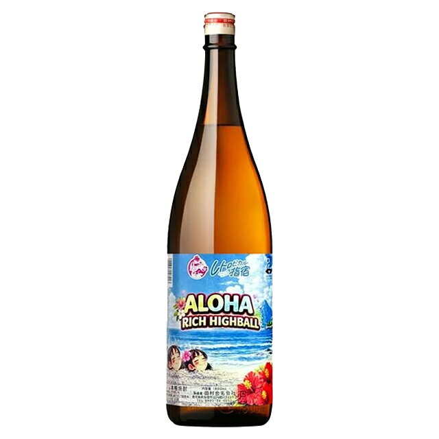 ALOHA RICH HIGHBALL アロハリッチハイボール 25度 1800ml×2本 芋焼酎 田村合名 純黒※北海道・東北エリアは別途運賃が1000円発生します。 kinko-10038700 オーリック サンプル画像2
