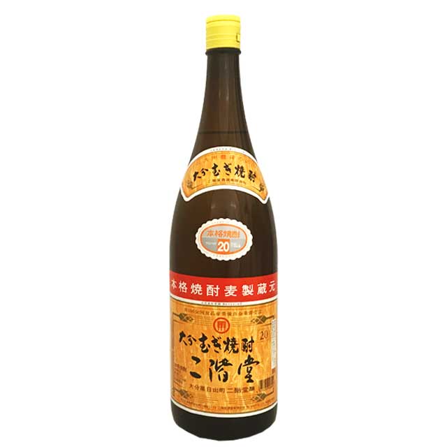 二階堂 吉四六 麦焼酎 二階堂 20度 1800ml 麦焼酎 二階堂酒造