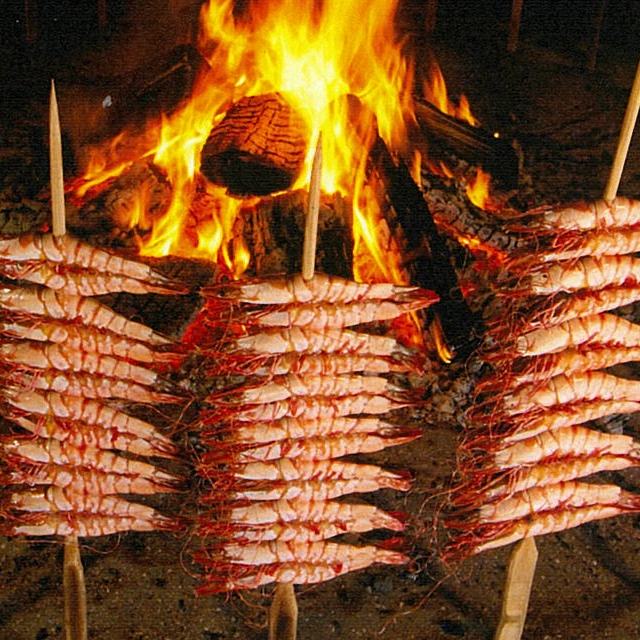 12月上旬より出荷予定！天然吊るし焼き海老 大サイズ 10尾 みやもと海産物 アシアカエビ／クマエビ(4)