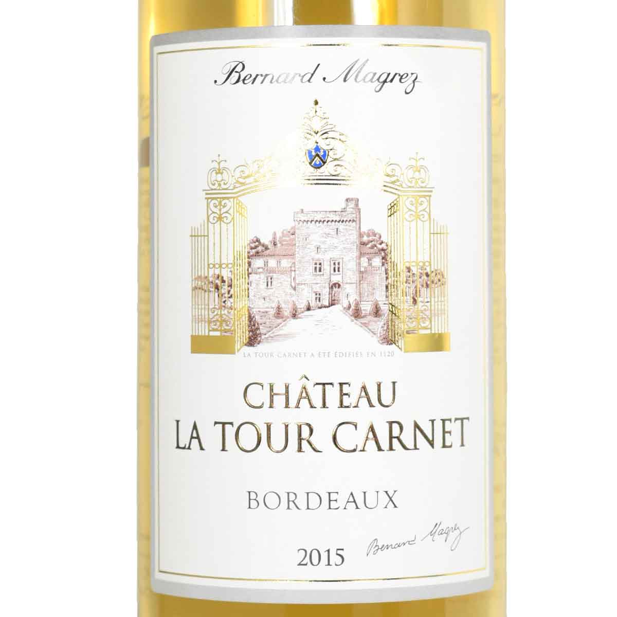 ［2015］ シャトー・ラトゥール・カルネ・ブラン 750ml白 ボルドーブランCHATEAU LA TOUR CARNET BLANC kinko-10037531 オーリック サンプル画像2