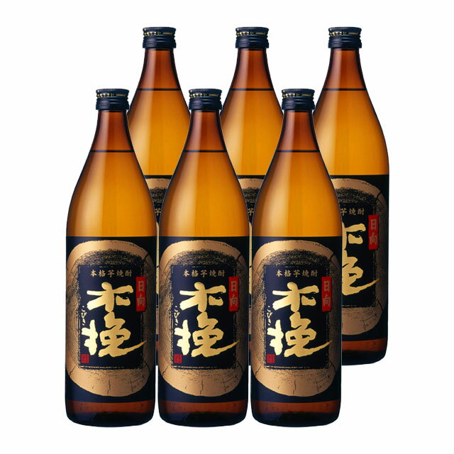 乐天商城 - 日向木挽(ひゅうがこびき) 黒 20度 900ml×6本 芋焼酎 雲海酒造※北海道・東北エリアは別途運賃が1000円発生します。