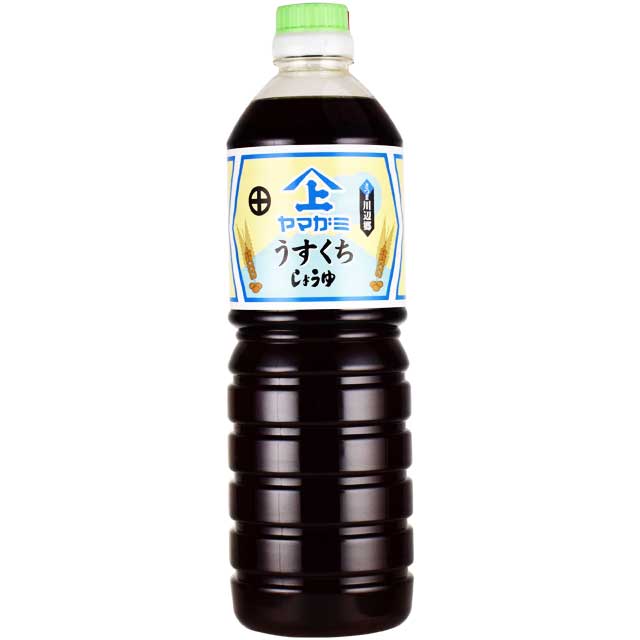 ヤマガミ醤油　薄口醤油　1000ml　　上原産業　うすくち醤油　鹿児島南九州市 　［上原産業／うすくち醤油／鹿児島南九州市］