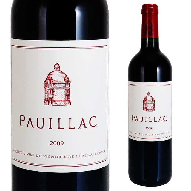 ポイヤック ド ラトゥール 2009 750ml赤 by シャトー・ラトゥール　Pauillac de Latour※北海道・東北地区は、別途送料1000円が発生します。