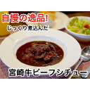 宮崎牛ビーフシチュー 3Pセット 送料無料 産地直送 同梱・代引不可 福元洋食店 宮崎牛 ※北海道・東北地区は、別途送料1000円が発生します。