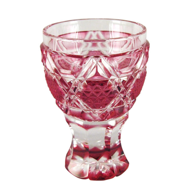 薩摩切子 馬上杯 金赤母の日 父の日 ギフト プレゼント 薩摩切子 グラス 還暦祝 結婚祝 退職祝 記念品 ※北海道・東北地区は、別途送料1000円が発生します...