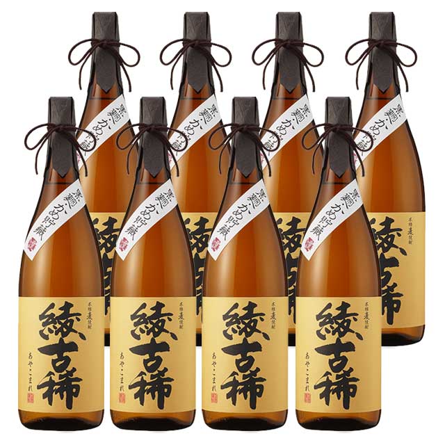 乐天商城 - 甕貯蔵 綾古稀(あやこまれ) 25度 1800ml×8本 麦焼酎 雲海酒造※北海道・東北エリアは別途運賃が1000円発生します。