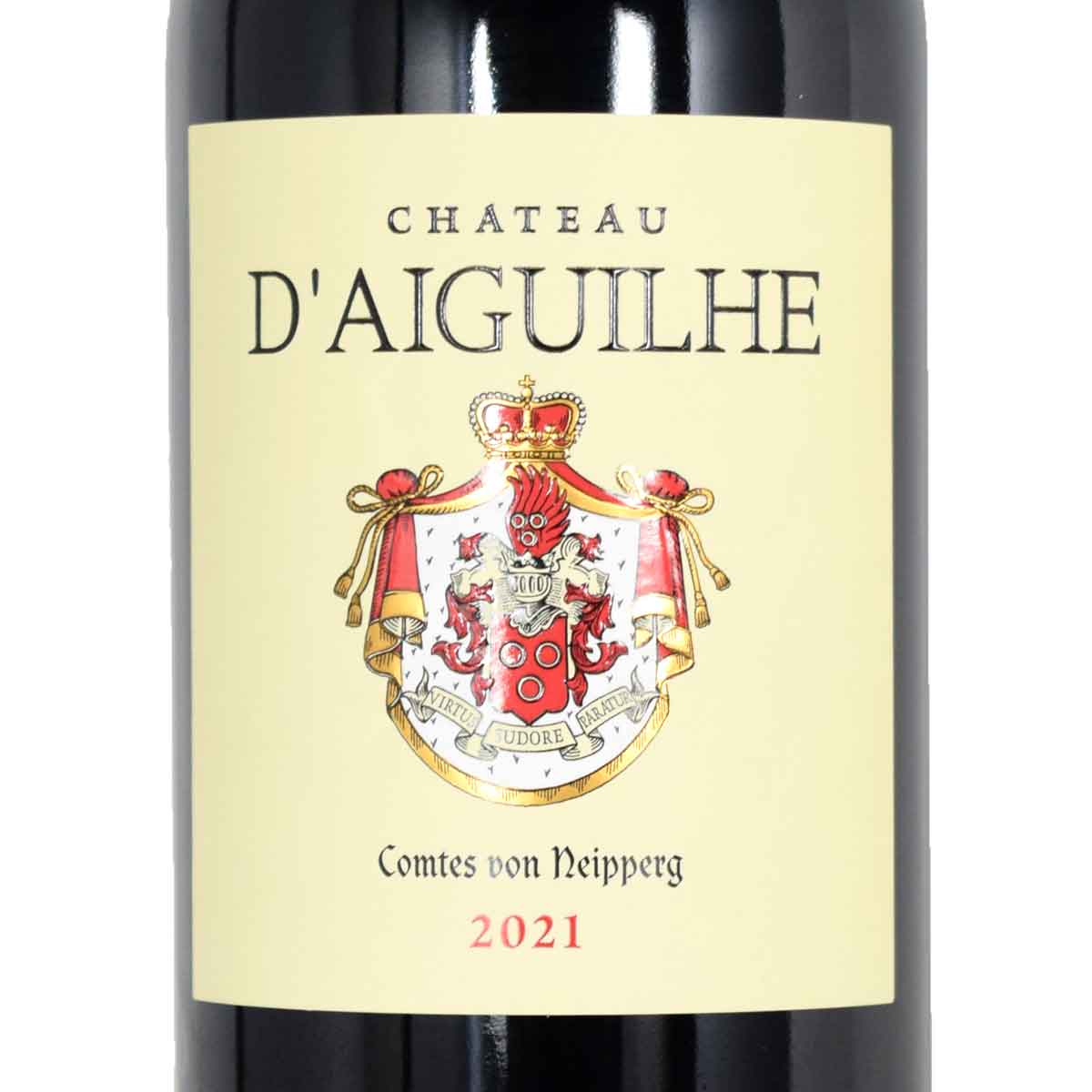 ［2021］シャトー・デギュイユ 750ml赤 カスティヨン・コート・ド・ボルドー ステファン・フォン・ナイペルグChateau d'Aiguilhe AOC Castillon - Cotes de Bordeaux kinko-10038076 オーリック サンプル画像2