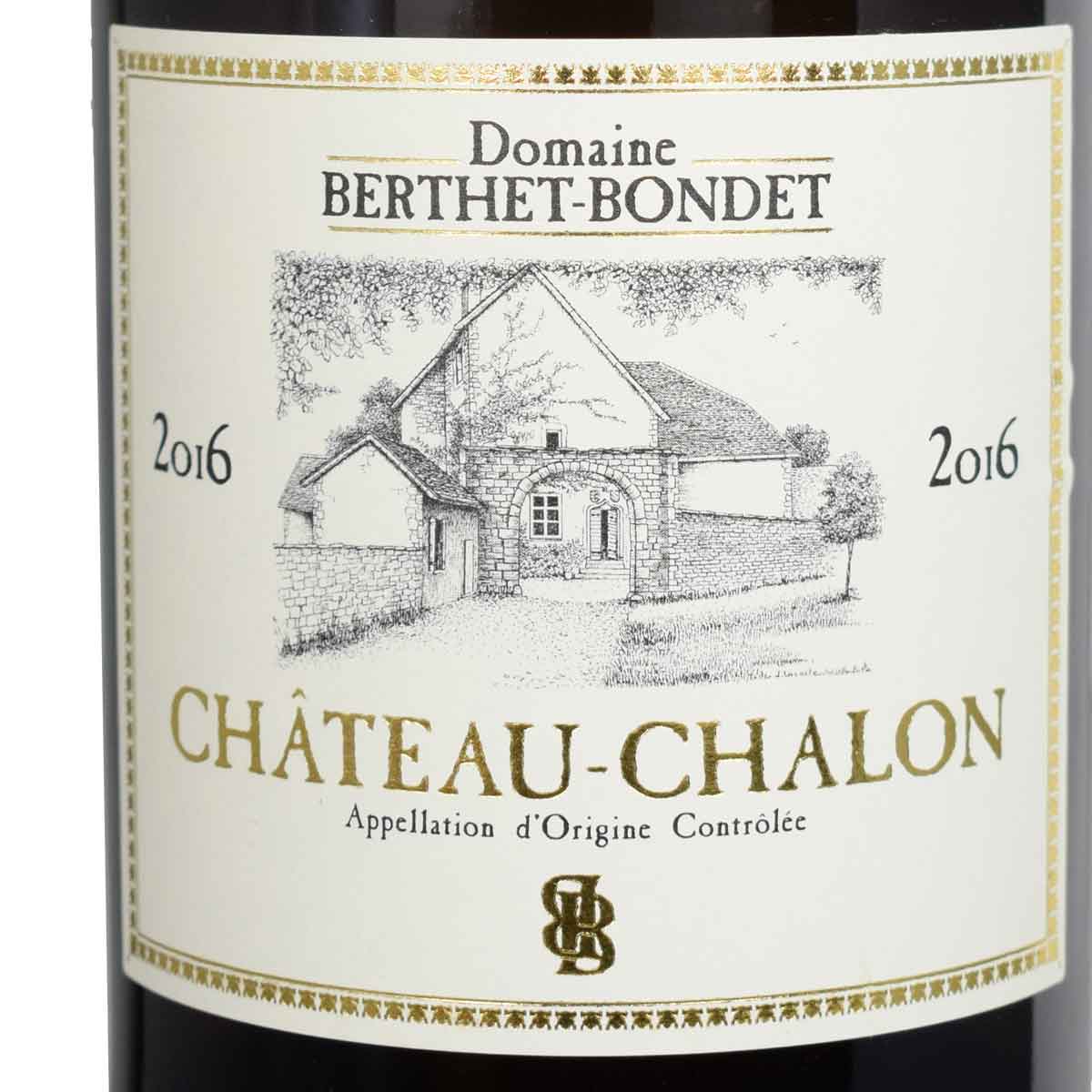 ［2016］ シャトー・シャロン 620ml ドメーヌ・ベルテ・ボンデ フランス・ジュラ地方ヴァン・ジョーヌDomaine Berthet-Bondet VIN JAUNE Grand cru Chateau-Chalon 2
