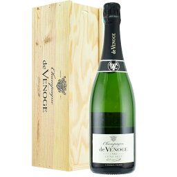 ド・ヴノージュ　エクストラ・ブリュット　ミレジメ　1986（昭和61年）　木箱入750ml　シャンパン　Extra BRUT MILLESIME DE VENOGE 送料無料商品につき、北海道・東北は別途送料必要（1,000円追加）