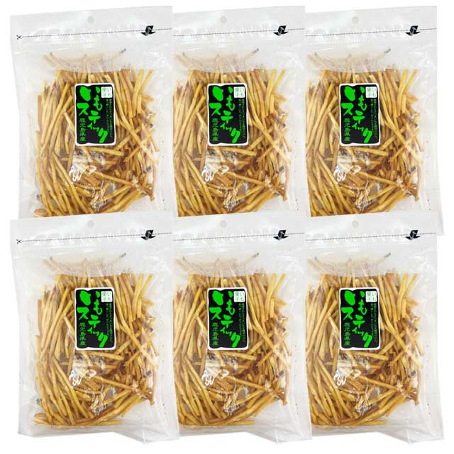 いもスティック チャック付 120g×6袋 唐船峡食品 鹿児島※北海道・東北エリアは別途運賃が1000円発生します。