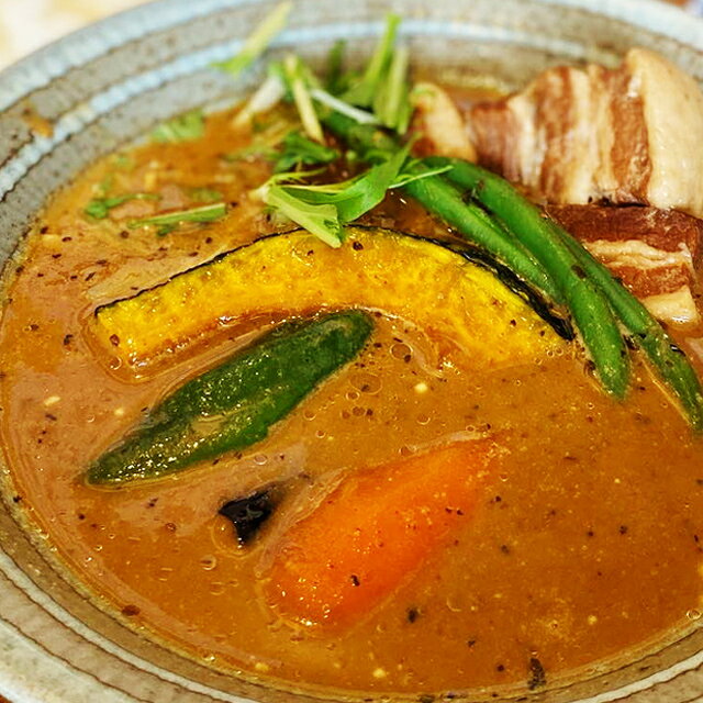 スープカレー 送料無料 剛家の南国スープカレーやわらかポーク角煮3食入 野菜なし　メーカー直送 同梱不可代引不可 送料無料 お中元 ギフト プレゼント 御中元 記念日 内祝い お歳暮 kinko-10032801 オーリック サンプル画像2