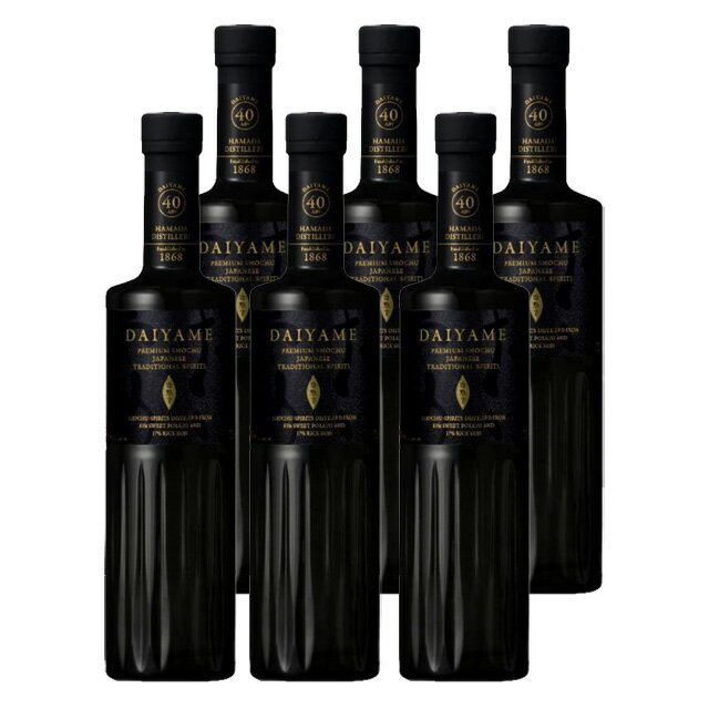 乐天商城 - DAIYAME40(だいやめフォーティ) 40度 700ml×6本 芋焼酎 濱田酒造※北海道・東北エリアは別途運賃が1000円発生します。