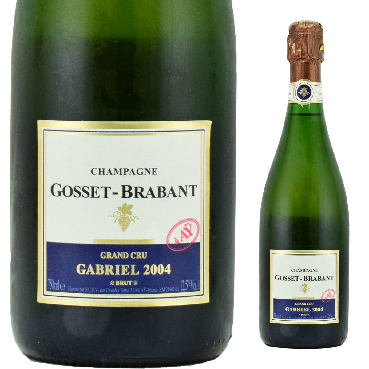 ゴセ・ブラバン キュヴェ・ガブリエル グランクリュ ブリュット 2004 750ml シャンパン　Gosset Brabant　Gabriel Grand Cru Brut