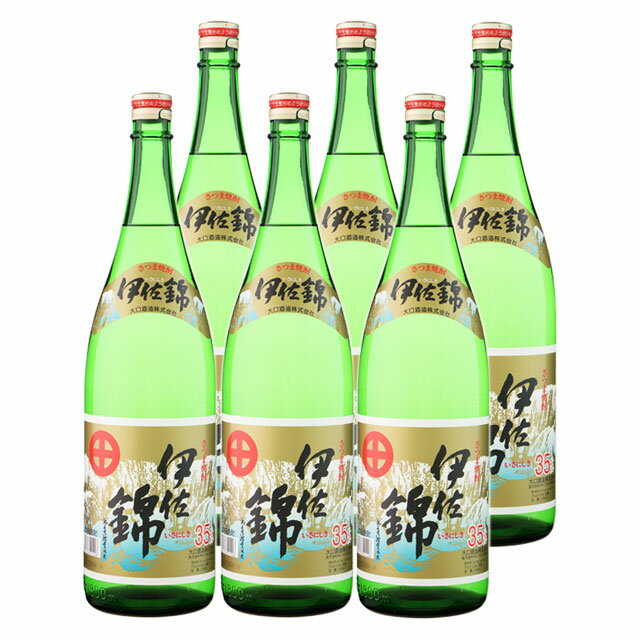 伊佐錦　35度　1800ml×6本セット※北海道・東北エリアは別途運賃が1000円発生します。