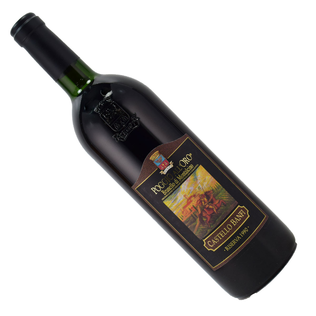 バンフィ　ブルネッロ・ディ・モンタルチーノ　ポッジョ・アローロ　1990　750ml赤　イタリア・トスカーナPoggio All'oro Brunello Di Montalcino Riserva Castello Banfi