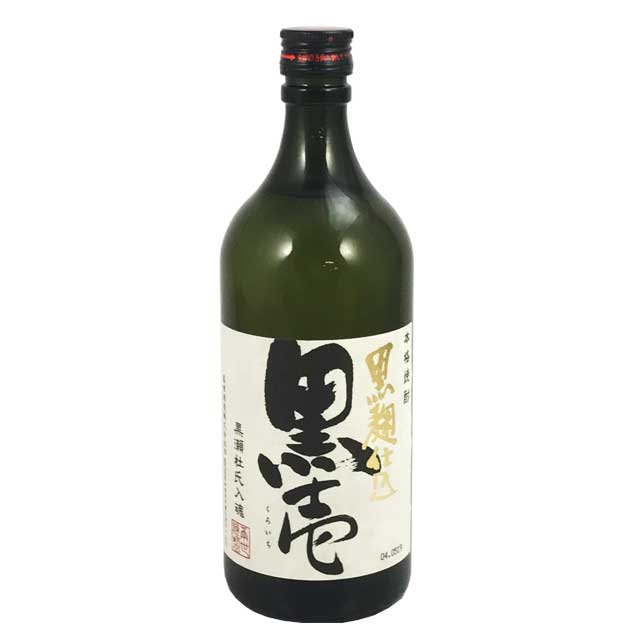 商品詳細 ■商品番号 020194 ■商品種別 焼酎 ■内容量 720ml ■アルコール度数 25度 ■麹菌 黒麹 ■蒸留方法 常圧蒸留 ■メーカー 萬世酒造(株) ■原材料 さつまいも、米麹 コメント さつま芋は採れたて新鮮なまま蔵に運ばれ、伝統の技法を受け継いだ黒瀬杜氏の手によって味わい深い焼酎に仕上がります。蔵独自の酵母を使用し黒麹で仕込み、常圧蒸留で原料の個性を引き出します。これらの過程を経て「黒壱」のやわらかな香り、まろやかな口当たりは生まれました。