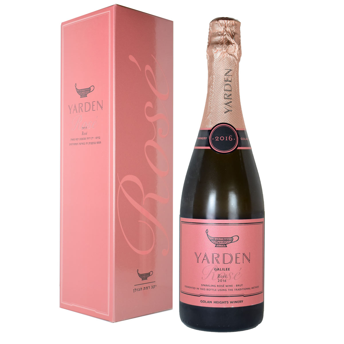 ゴラン・ハイツ・ワイナリー ヤルデン・ブリュット・ロゼ 2016 750ml箱入 イスラエル・スパークリングワイン　Yarden Brut Rose Golan Heights Winery