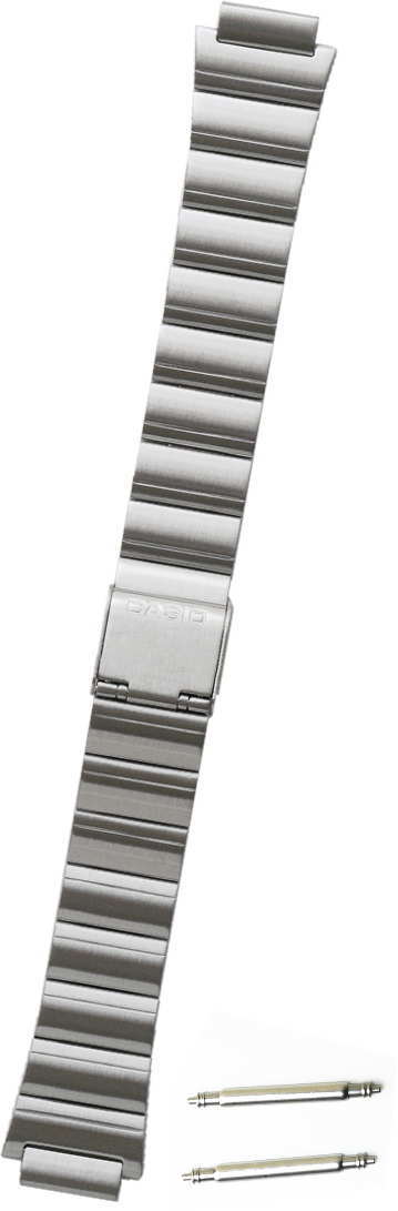 카시오 [CASIO] 웹 셉터 LWA-M141D 용 메탈 밴드 (벨트) + 스프링 막대 포함