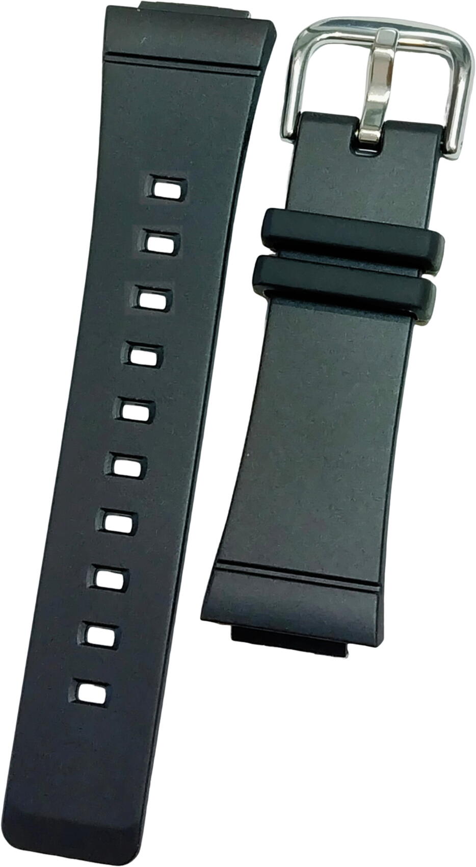 BGA-2500-1AJF用バンド ■材質：ウレタン樹脂 ■色：黒 ■美錠：シルバー ■BGA-2510にも取り付け可能です。 ※バネ棒は付いていません。 　必要な場合はプルダウンより選択してください。　