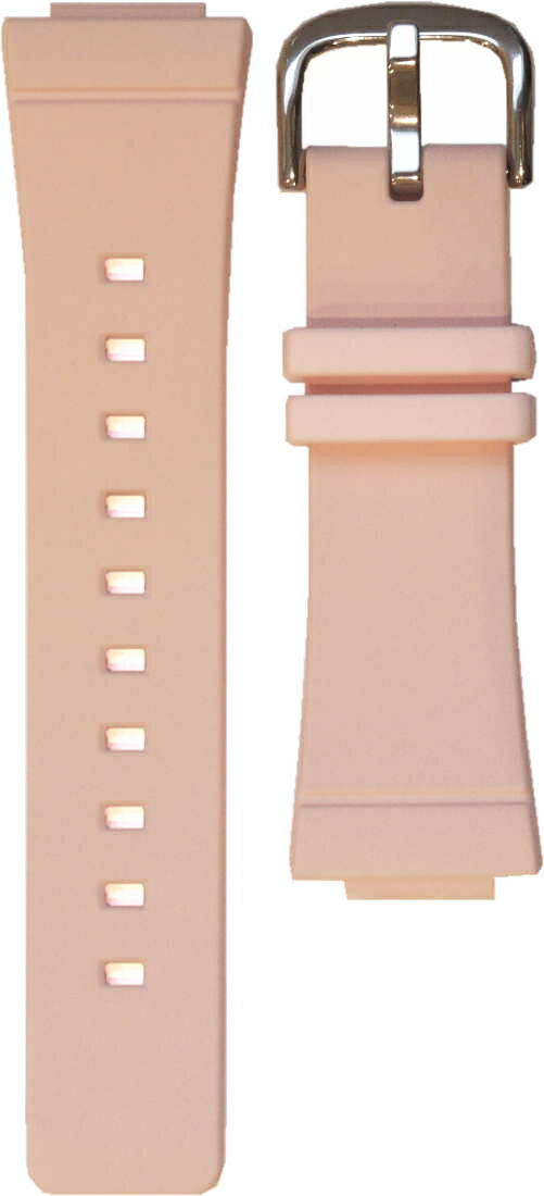 BGA-2500-4AJF用バンド ■材質：ウレタン樹脂 ■色：薄いピンク ■美錠：シルバー ■BGA-2510にも取り付け可能です。 ※バネ棒は付いていません。 　必要な場合はプルダウンより選択してください。 ※注文時、プルダウンで選択した追加部品代金は合計金額に反映されませんが注文を完了させてください。 　受注時にこちらで部品代金を追加し、送料を0円に訂正いたします。　