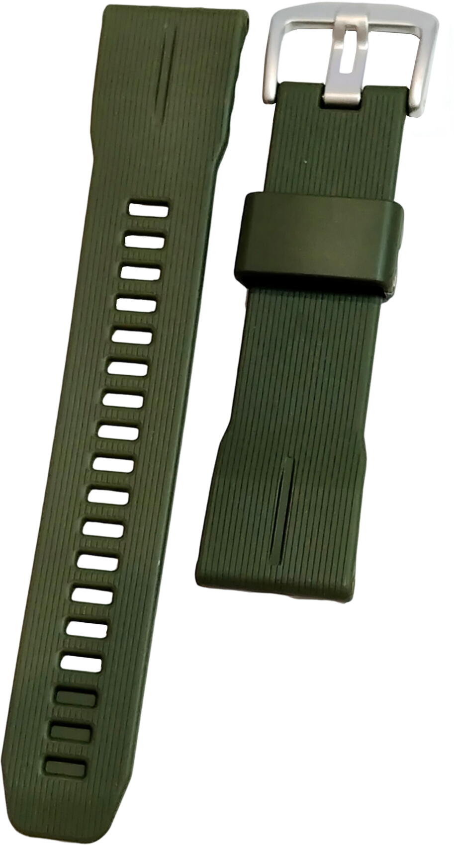 カシオ [CASIO] プロトレック [新品][純正品]【カーキ・深緑】PRG-30,PRW-30,PRW-60PRW-61Y,PRW-61,PRW-50Y,PRW-70Y用ベルト（バンド）