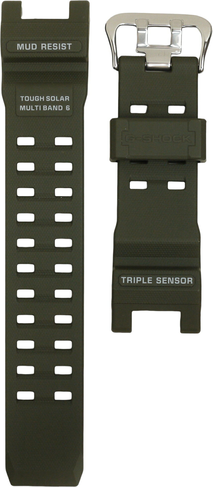 【濃い緑】【取り寄せ品】カシオ [CASIO] G-SHOCK [新品][純正品]GW-9500用バンド（ベルト）