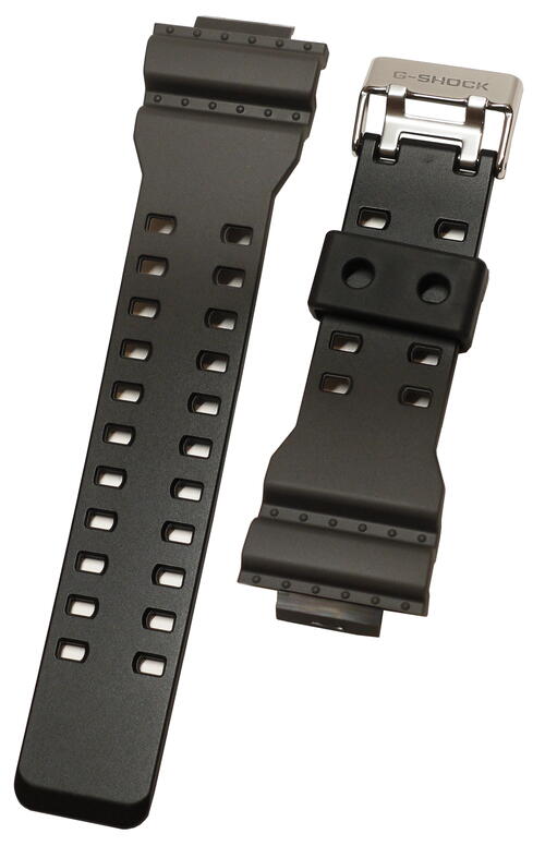 Rakuten - 【濃いグレー色】GA-110,GA-100,G-8900,GA-140,GA-700,G-8900S用バンド（ベルト）