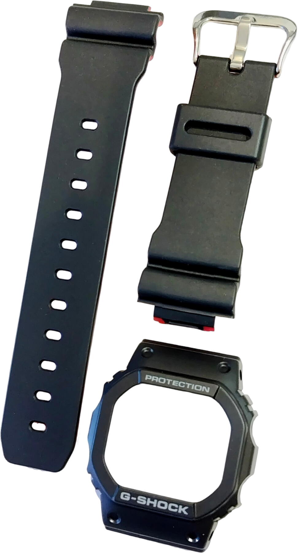 Rakuten - 【新品】【カシオ純正品】 ★★★DW-5600HR用ベゼル/バンドセット