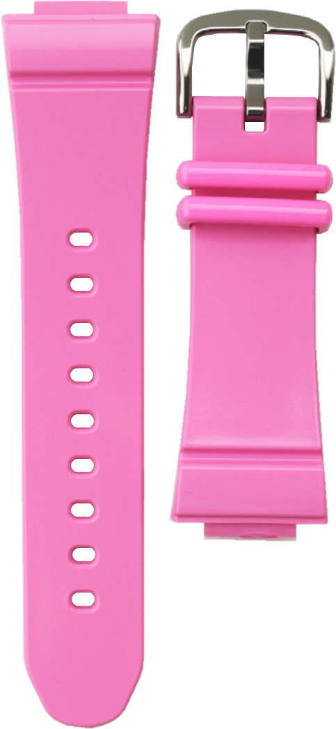 BGA-131-4B3JF用バンド ■材質：ウレタン樹脂 ■色：ピンク（艶あり） ■「バネ棒」は、ベルトに付属していません。 　バネ棒を注文の場合は、プルダウンメニューより選択してください。　