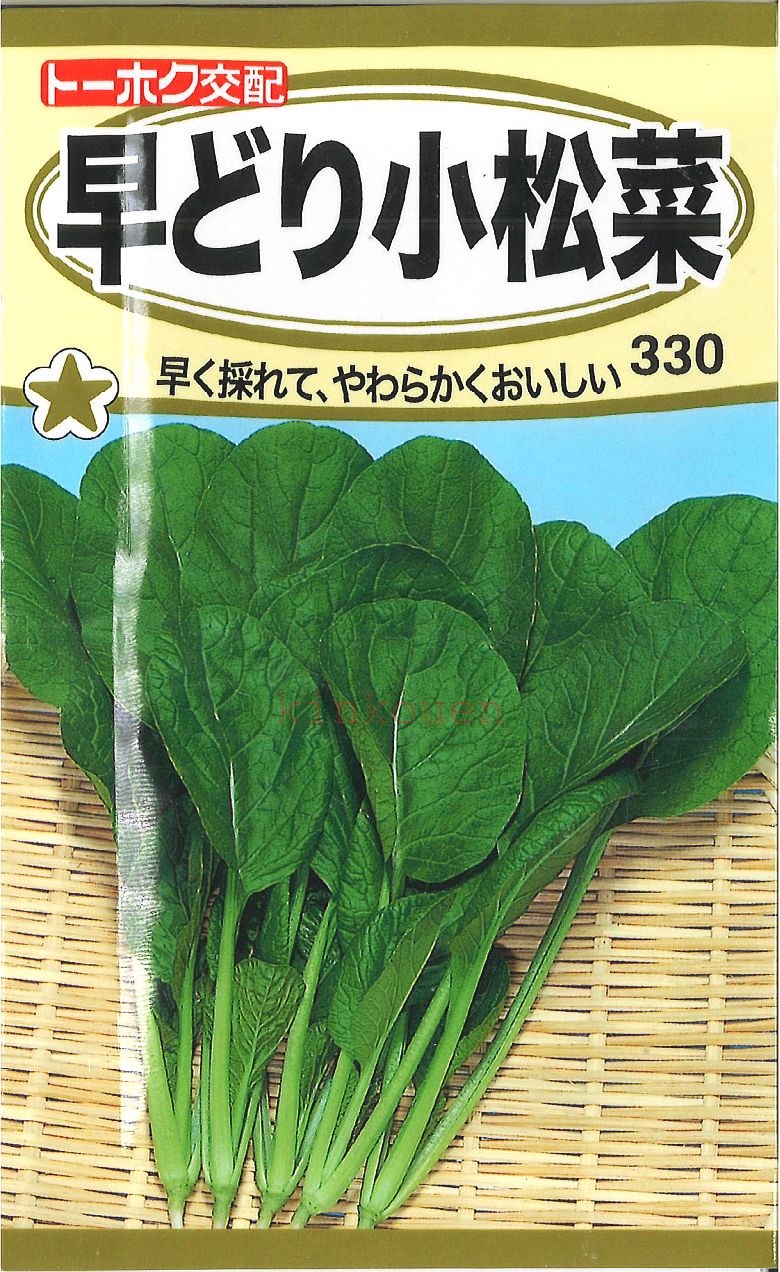 【代引不可】【送料5袋まで80円】 □早どり小松菜