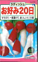 【代引不可】【送料5袋まで80円】 seed たね tane 種 種子 □お好み20日大根ラディッシュ ◇種子種子 大根 カブ 種お好み20日大根ラディッシュ種子種子 大根 カブ 種 seed たね tane 種 種子お好み20日大根ラデ