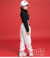 キッズダンス衣装ヒップホップセットアップ子供ダンスパンツダンストップスHIPHOP演出服長袖ジャズダンスステージ衣装練習着おしゃれステージ衣装ガールズジャッズヒップホップ演出服ダンスウェアジュニアjazzDJオシャレ