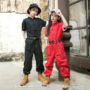 120-170cm ロンパース サロペット 上下セットアップ レディース メンズ キッズ ダンス衣装 ヒップホップ HIPHOP ジャズダンス JAZZ 男の子...