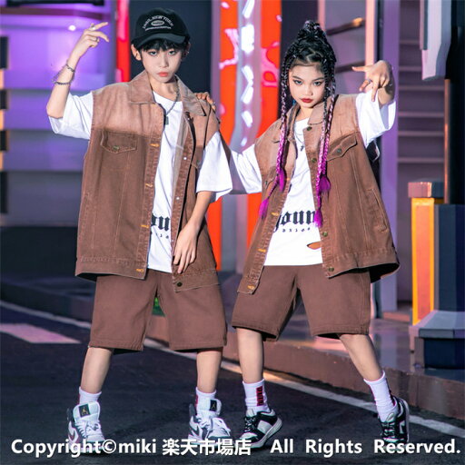 上下2点セット:ベスト×パンツ デニム ヒップホップダンス衣装 ノースリーブ ベスト 長ズボン HIPHOP キッズ 原宿系ダンス衣装 キッズダンス ヒップホップ ダンス 上下 男の子 女の子 ガールズ ジャッズ 演出服 ダンスウェア ジュニア jazz DJ オシャレ 男女兼用 上下2点セット:ベスト×パンツ デニム ヒップホップダンス衣装 ノースリーブ ベスト 長ズボン HIPHOP キッズ 原宿系ダンス衣装 キッズダンス ヒップホップ ダンス 上下 男の子 女の子 ガールズ ジャッズ 演出服 ダンスウェア ジュニア jazz DJ オシャレ 男女兼用