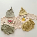【3点セット】スイカ スーツ パーカー ズーポン 帽子 春 秋 冬 長袖 ベビー服 パジャマ 肌着 夏服 春夏 新生児 幼児 子ども 子供 可愛い 通園 保育園 プレゼント ギフト お誕生日 送料無料 ホワイト グリーン レッド ピンク イエロー 【綿95%】66cm/70cm/80cm/90cm