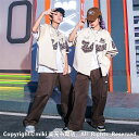 半袖シャツ パンツ ヒップホップダンス衣装 トップス HIPHOP キッズ 原宿系ダンス衣装 キッズダンス ヒップホップ ダンス 上下 男の子 女の子 ズボン ...