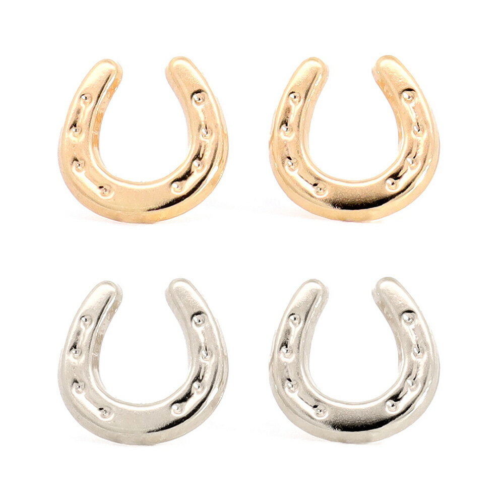 【3日以内出荷】馬蹄モチーフ K18 K14