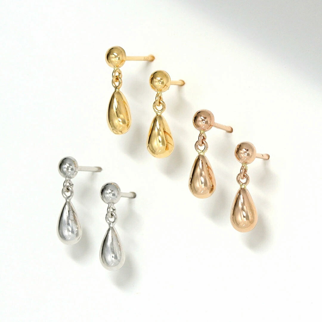 ダイヤモンド ピアス フックピアス ダイヤモンドピアス k18