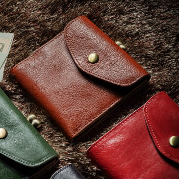 【mura】財布 レディース がま口 二つ折り ウォレット がま口財布 革 さいふ ガマ口 レザー 女性 人気 メンズ プレゼント 本革 カード入れ 多い 財布 母の日 送料無料 ギフト 誕生日 かわいい おしゃれ カード 大容量 財布 黒 シンプル ブランド 小銭入れ 革 【箱付き】