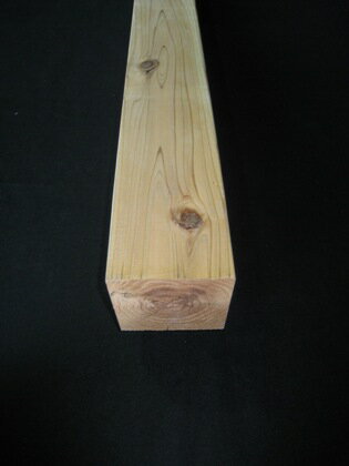 杉（スギ）柱材　群馬県産木材【長さ3.0m×厚さ10.5cm×巾10.5cm】無垢材　人工乾燥材　杉柱 3