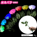 光るバラ レインボー 【 ペンライト ペンラ ライブ コンサート 光る LED 光る薔薇 バラ ローズ 花のペンライト 白 ホワイト k-pop 韓国 アイドル キンプリ 光る花 光る花束 造花 母の日 プレゼント 贈り物 パーティーグッズ 光るグッズ 電池式 】