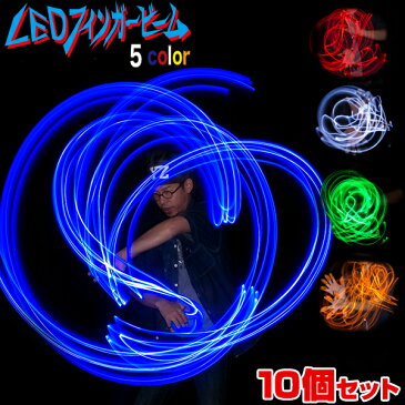 LEDフィンガービーム 10個セット《全5色》【コスプレ 衣装 電球ソーダ 電球ジュース 光る 指輪 ダンス コスプレ 衣装 仮装 パーティー led 光るおもちゃ パーティーグッズ ダンス パフォーマンス 光るグッズ ピカピカソーダ 】