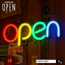 LEDネオンサイン《OPEN オープン (枠なし)》